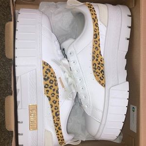 Mayze platform animal print pumas